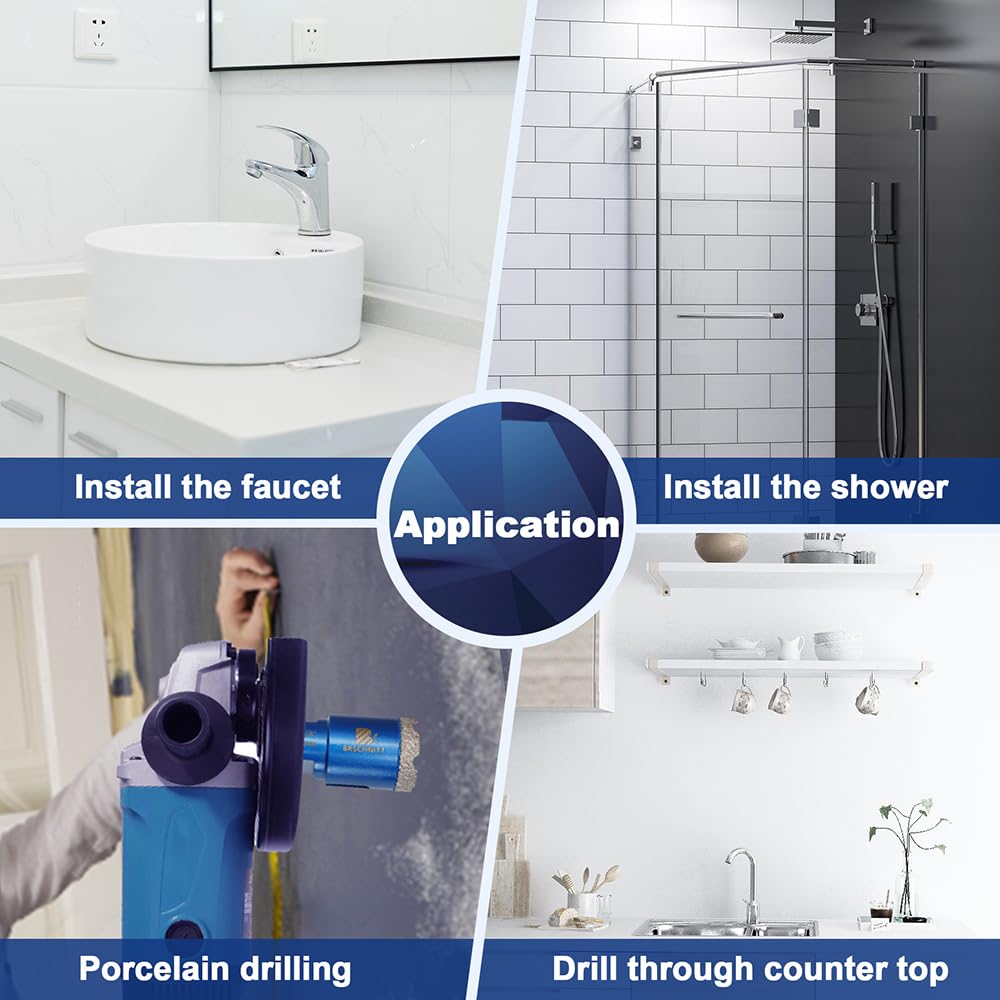 Brschnitt Set Punte per Trapano Diamantate - immagine 4