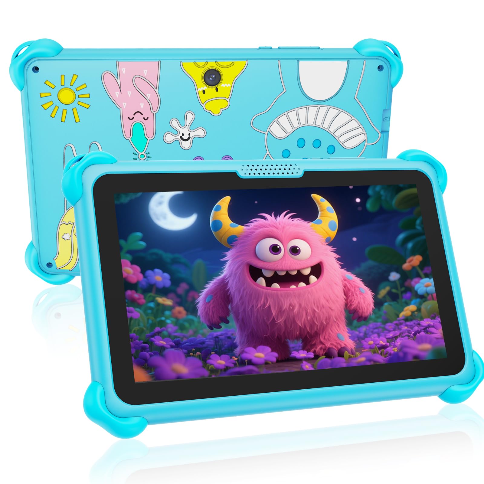 Veswwe Tablet per Bambini 7 Pollici 32GB Android Blu