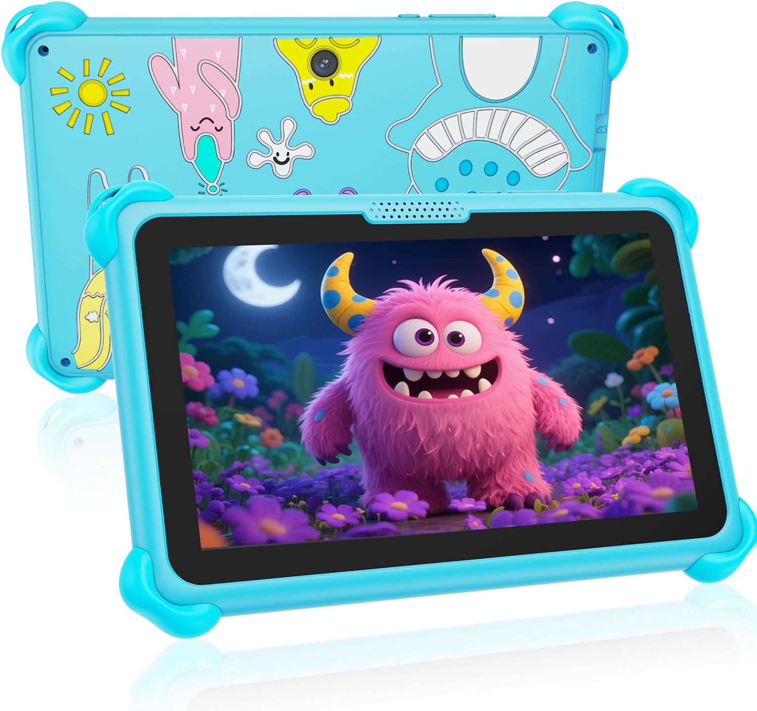 Veswwe Tablet per Bambini 7 Pollici 32GB Android Blu - immagine 1