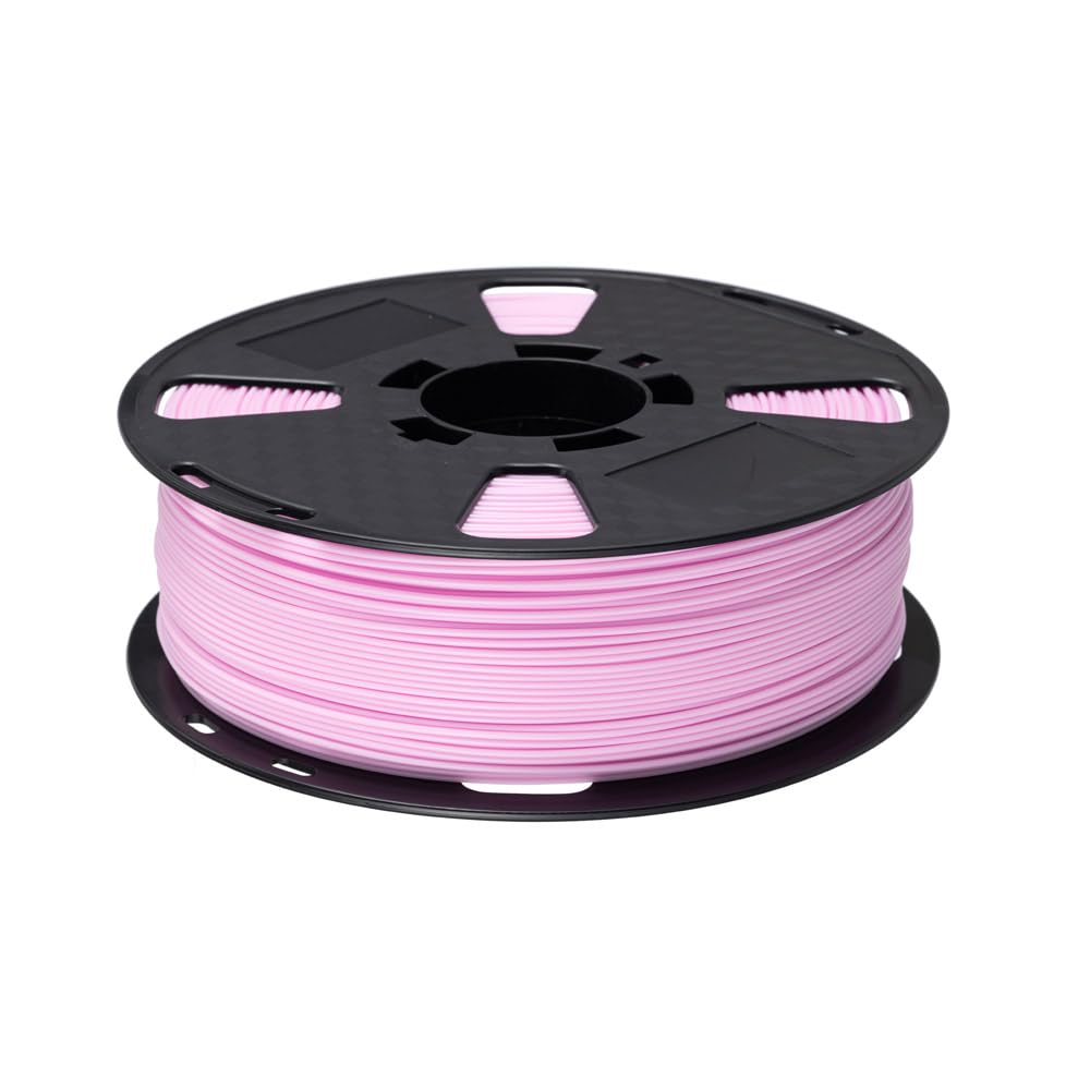 CC3D Bobina di filamento per stampante 3D, 1,75 mm, 1 kg, per stampante 3D, per una migliore adesione, materiale di stampa 3D, ABS rosa