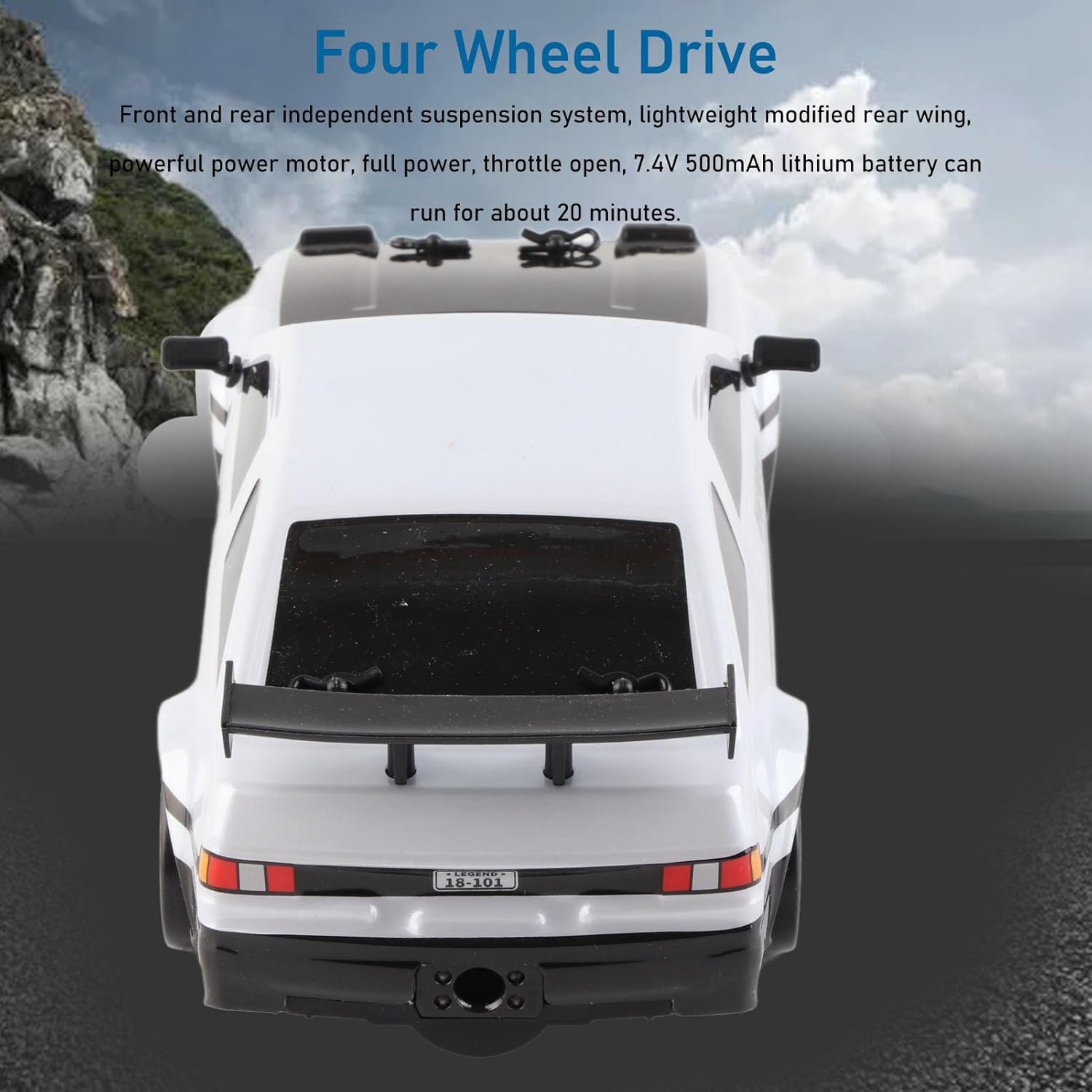 BuyWeek Macchina Telecomandata 1:16 RC Drift Car - immagine 4