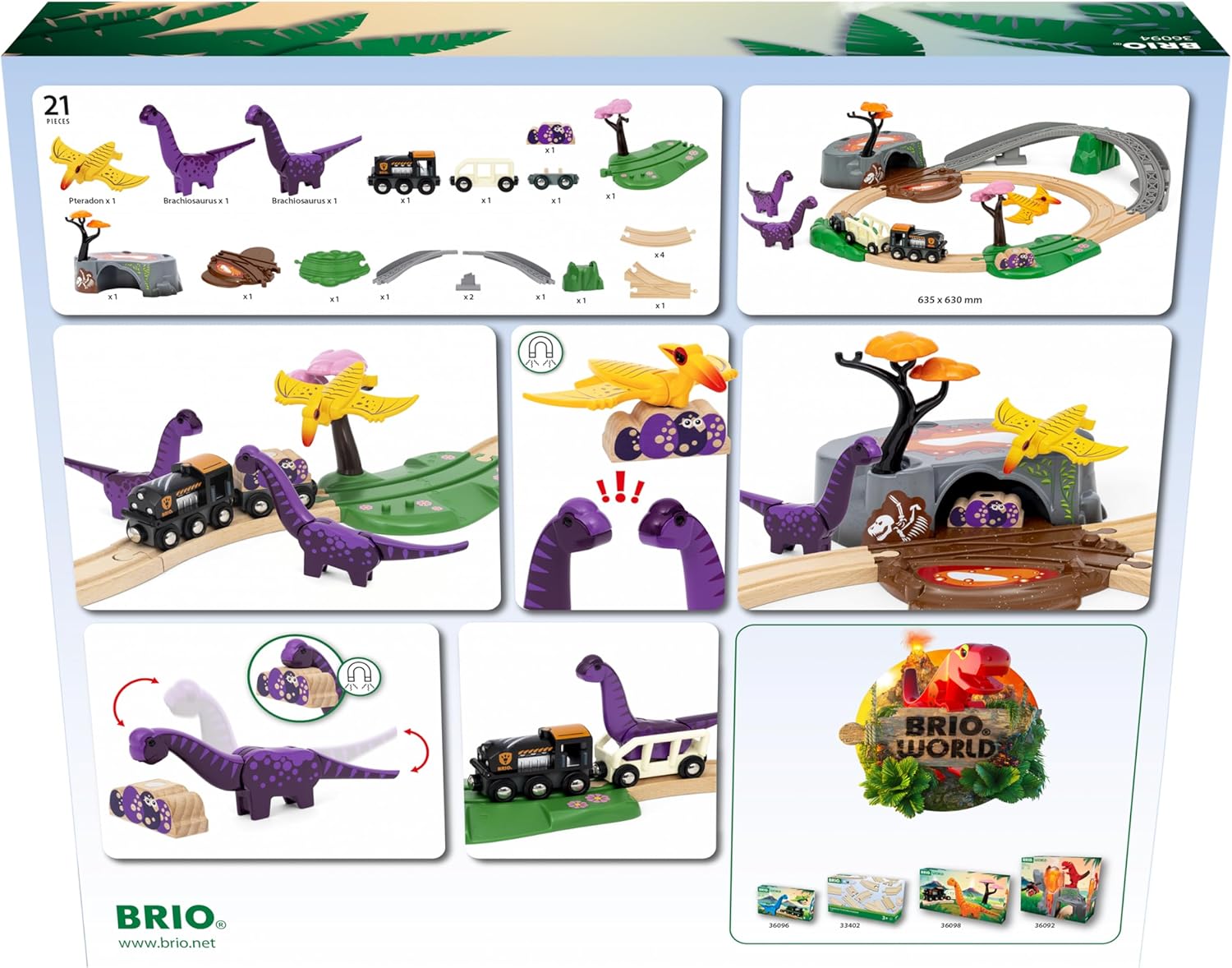 BRIO Dinosaur Adventure Set - immagine 3