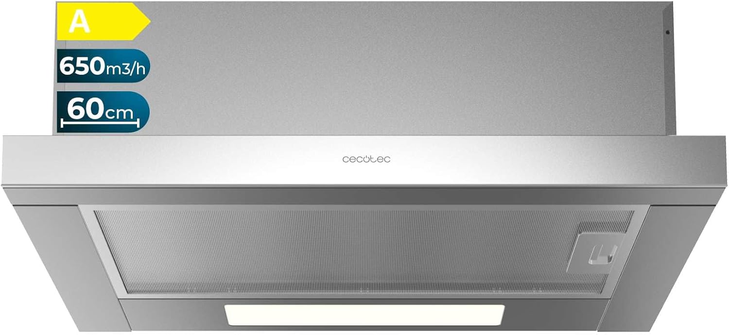 Cecotec Cappa Aspirante Telescopica 60 cm Inox A - immagine 1