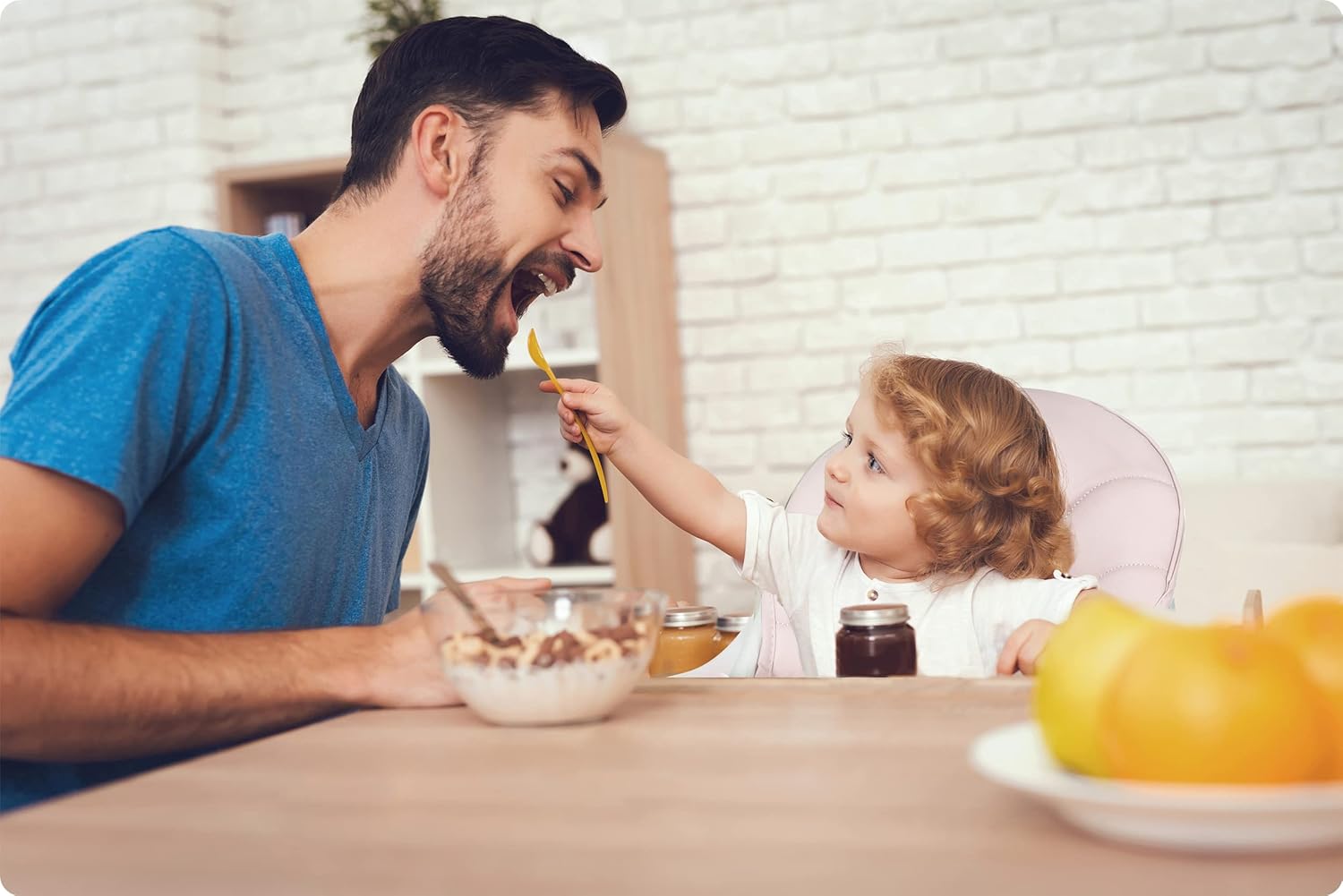 Seggiolone Milo con tavolo (rosa) - immagine 14