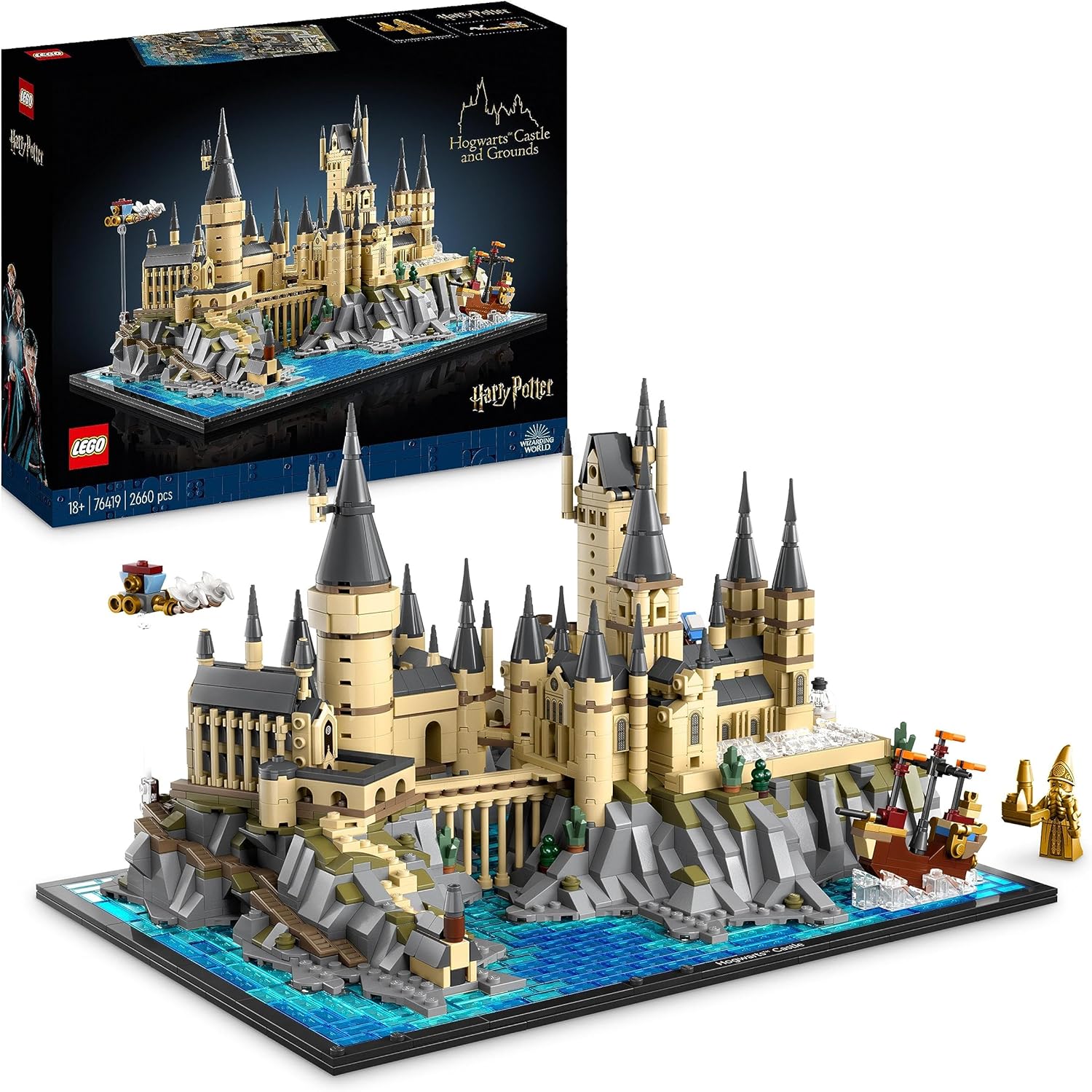 Lego 76419 Harry Potter Castello e Parco di Hogwarts - immagine 1