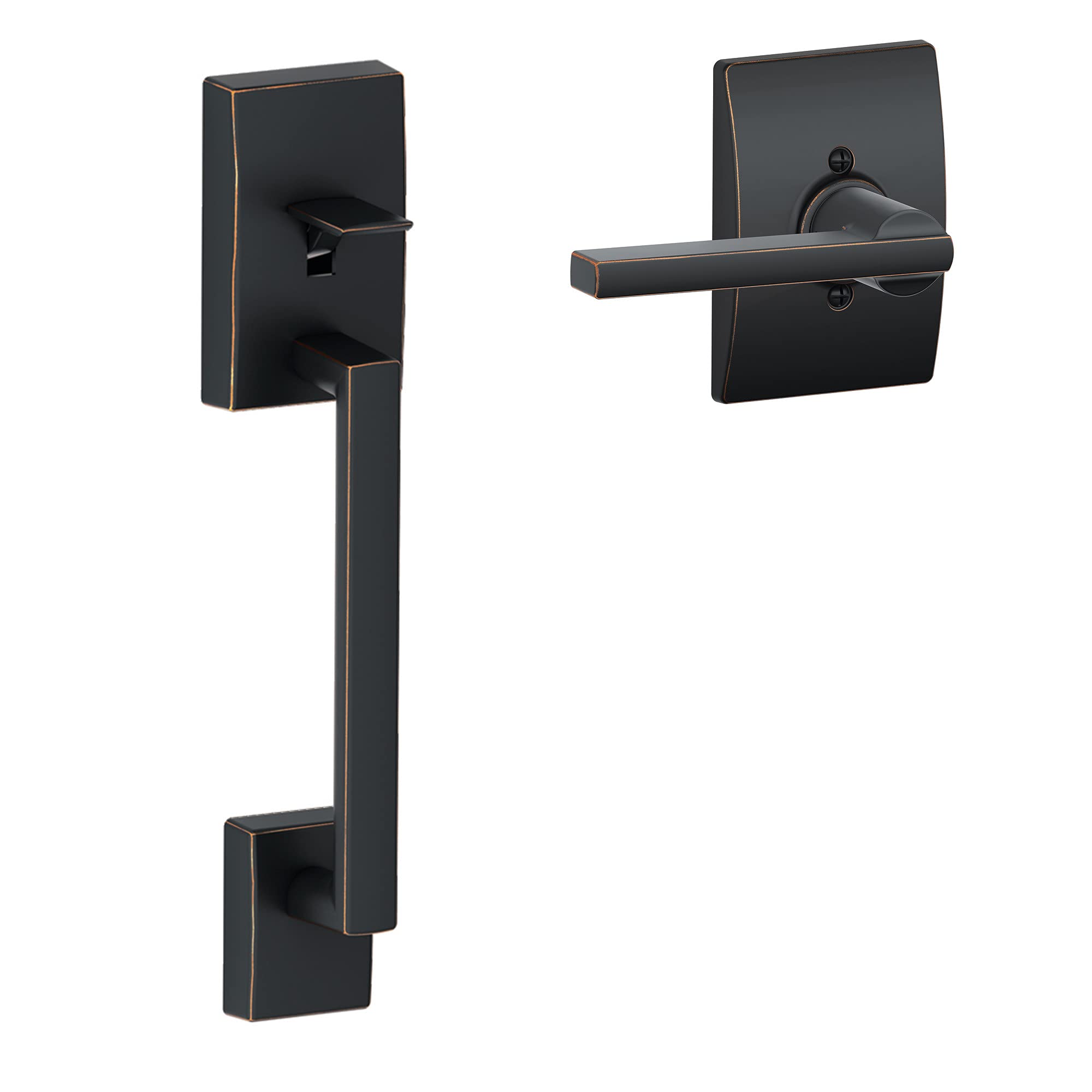 Schlage FE285 Century by Latitude - Handleset Bronzo Anticato