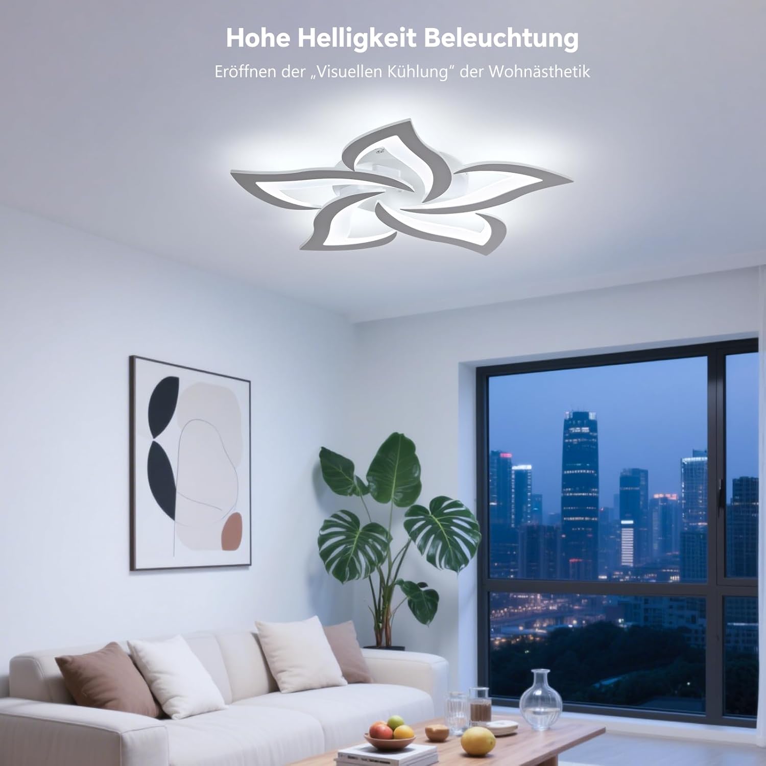 Lampada da Soffitto a LED Moderna 63CM 45W - immagine 2