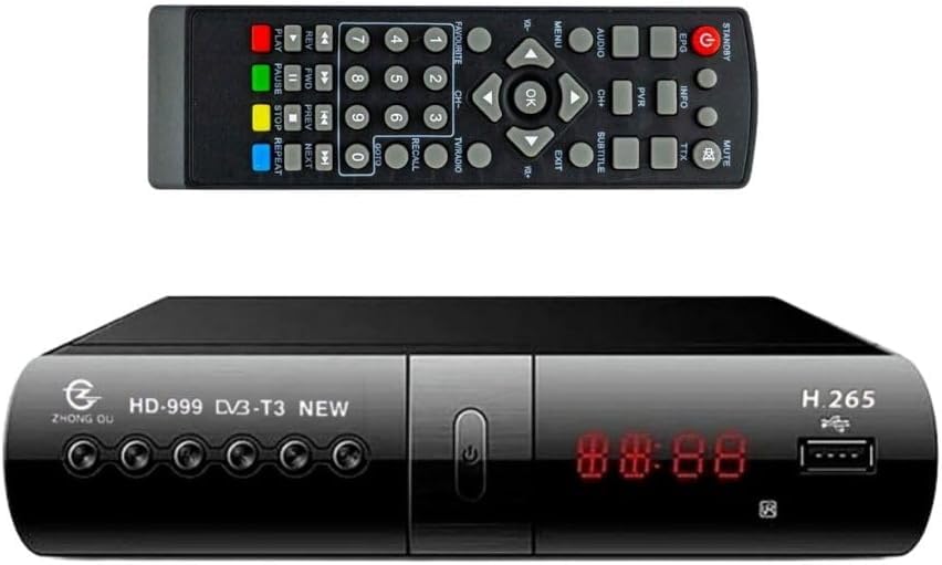 Squado Decoder Digitale Terrestre DVBT-2 H.265