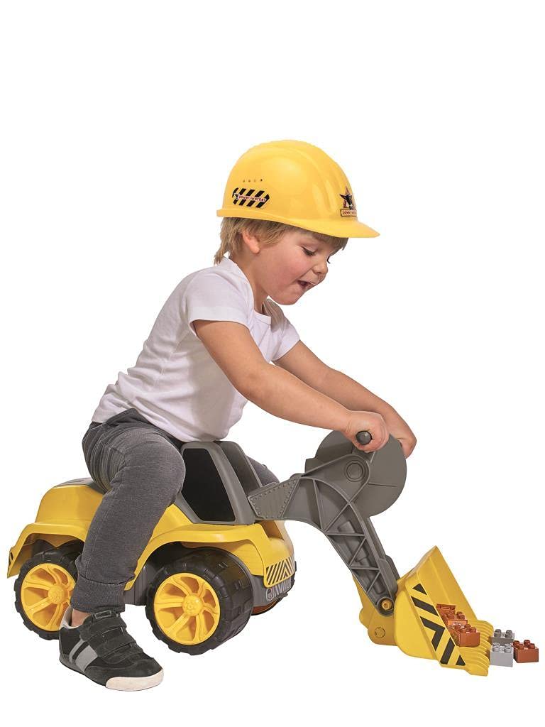 Big Power Worker - Veicolo per bambini, colore: giallo
