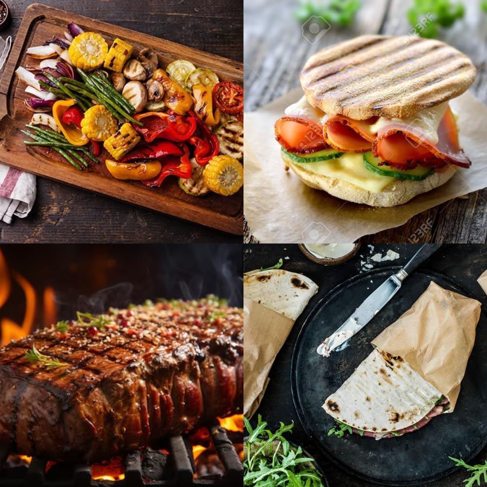 Behome Bistecchiera Elettrica 1800W con Doppia Piastra - immagine 4