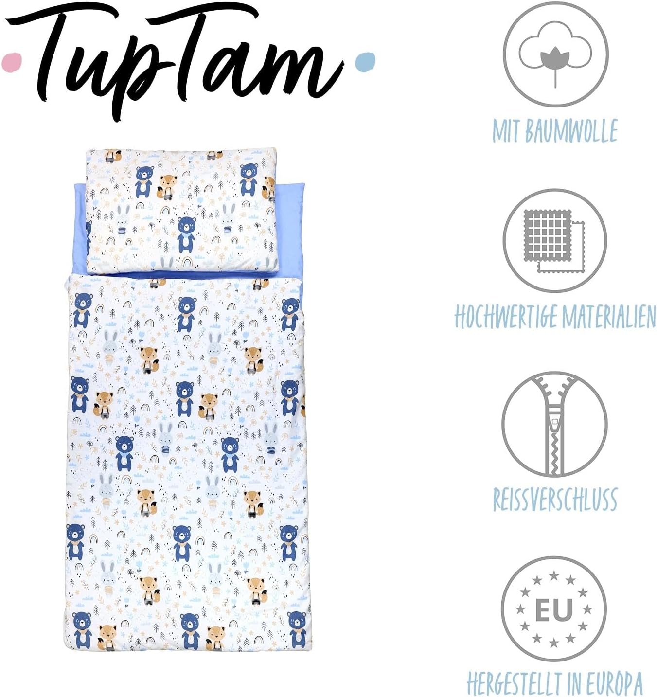 Tuptam Sacco Nanna con Cuscino e Sacca 135x70 cm - immagine 2