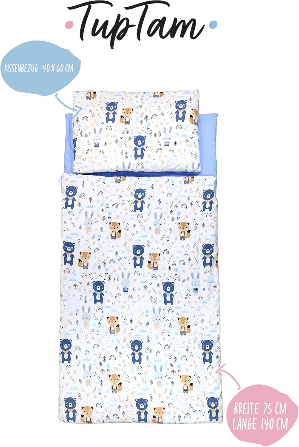 Tuptam Sacco Nanna con Cuscino e Sacca 135x70 cm - immagine 3