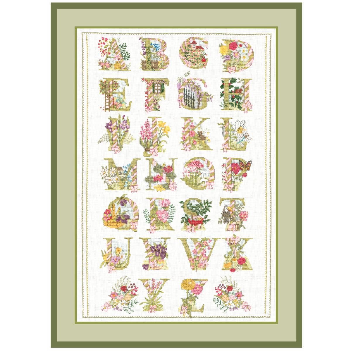 Le Bonheur des Dames Set per punto croce, motivo floreale