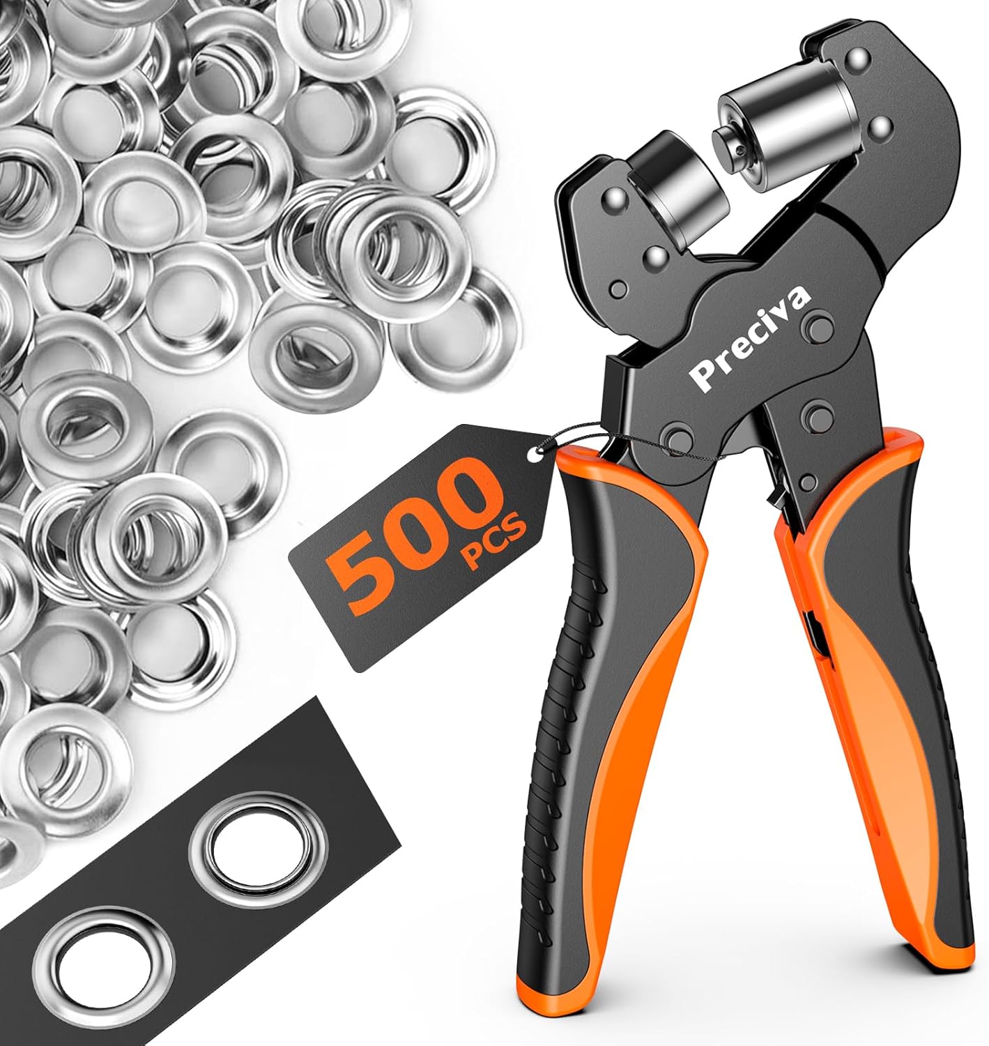 Preciva Occhiellatrice per Teloni con 500 Occhielli 10mm - immagine 1