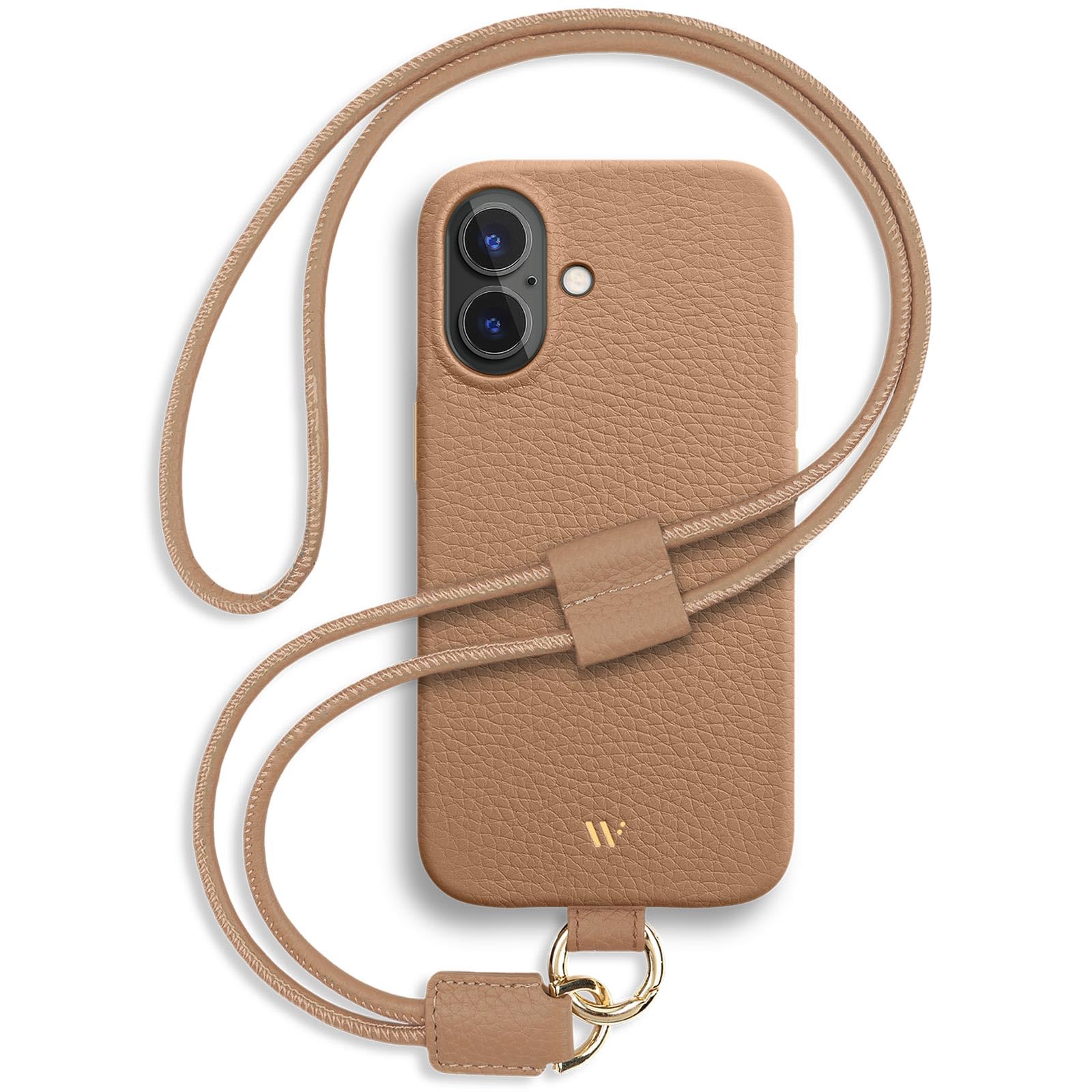 Wiiuka Custodia per iPhone 17 in Pelle Tedesca, Marrone