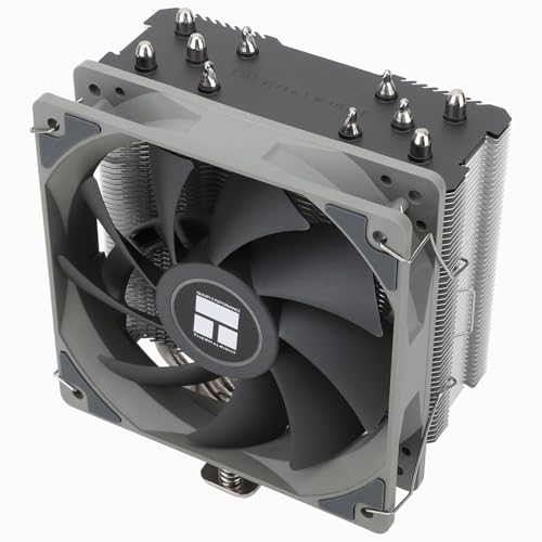 TR Assassin King 120SE - Raffreddatore d'aria TL-C12C PWM per CPU, 5 tubi di calore, raffreddamento silenzioso con cuscinetto S-FDB per AMD AM4/Intel 1150/1151/1200/1700