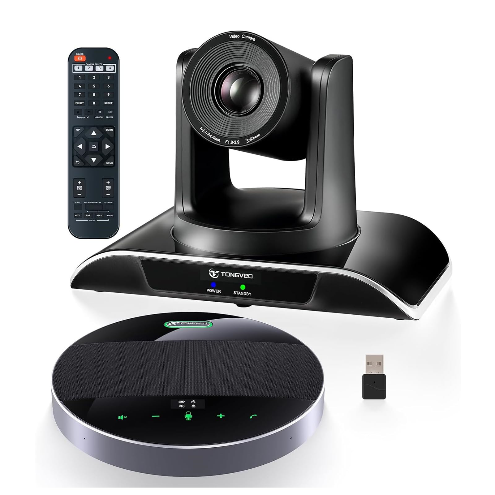 Tongveo - Telecamera e Microfono Bluetooth All-in-1