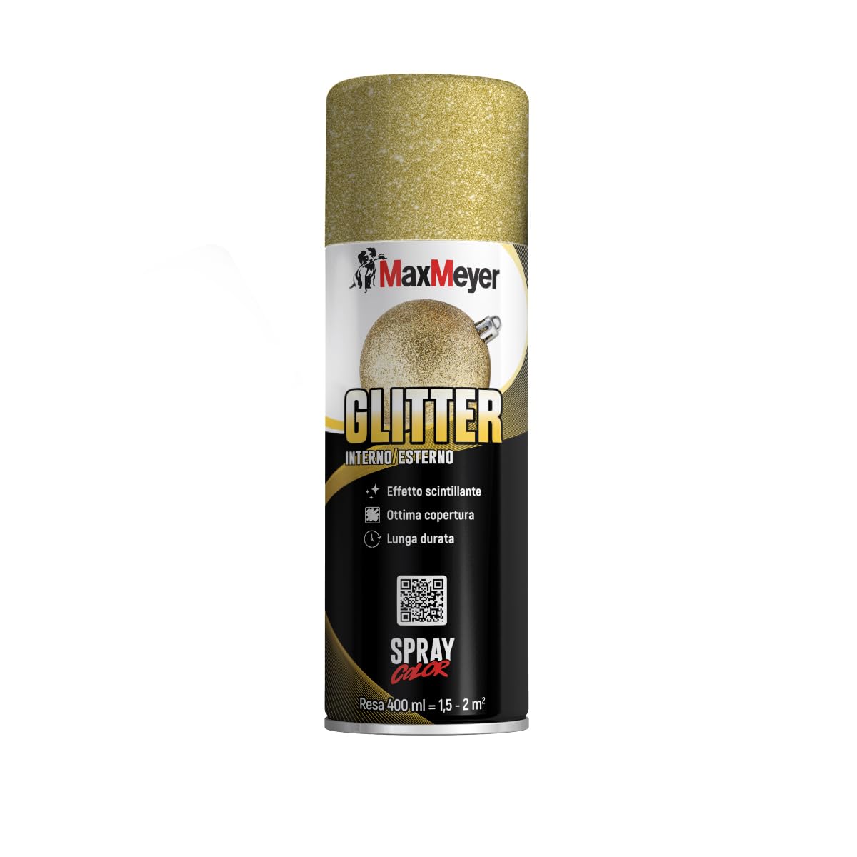 MAXMEYER Spray Glitter Oro 0.400 L