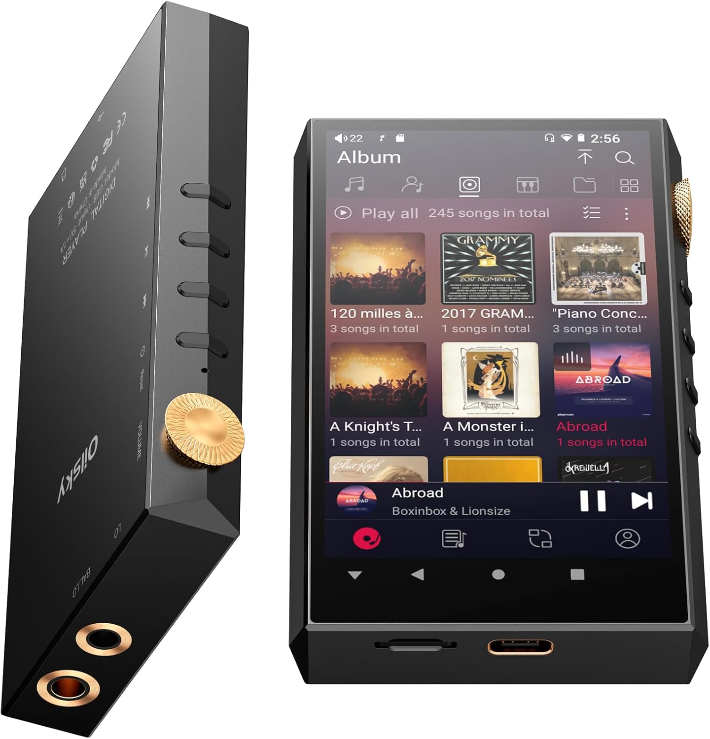 Oilsky Lettore Audio Hi-Res 160GB Bluetooth e WiFi - immagine 1