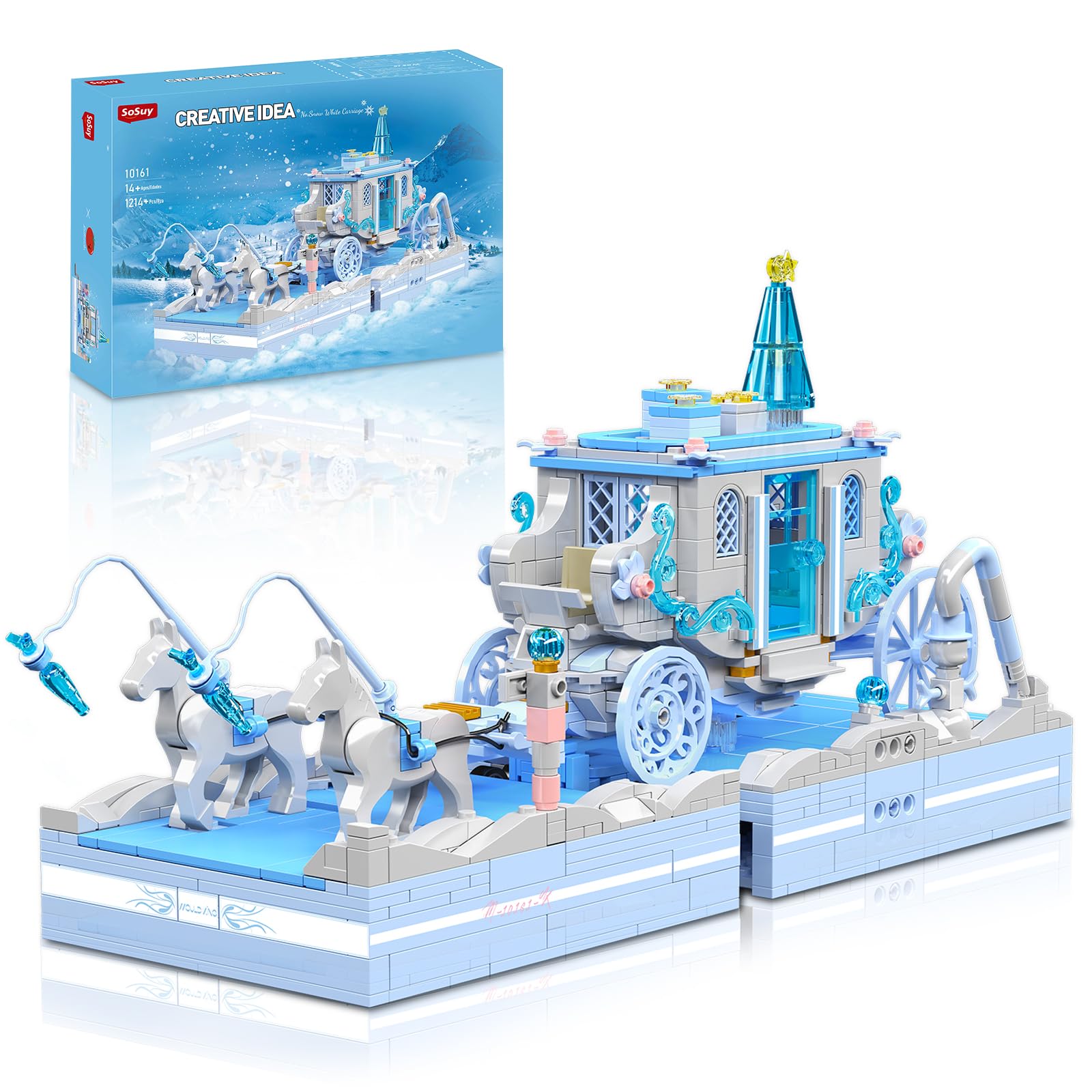 Sosuy Set Costruzione Biancaneve - Giocattolo STEM