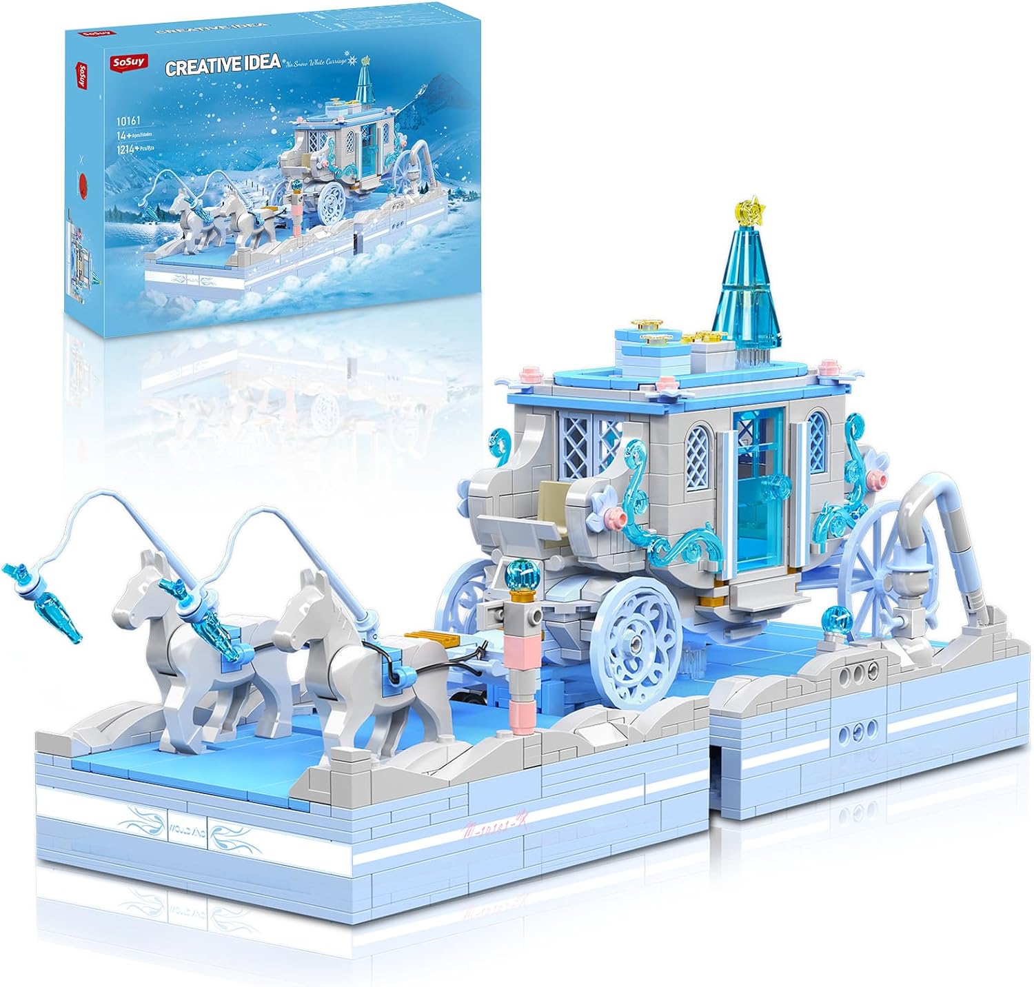 Sosuy Set Costruzione Biancaneve - Giocattolo STEM - immagine 1