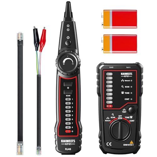 Kaiweets Tester RJ45 per Cavi LAN e Telefonici