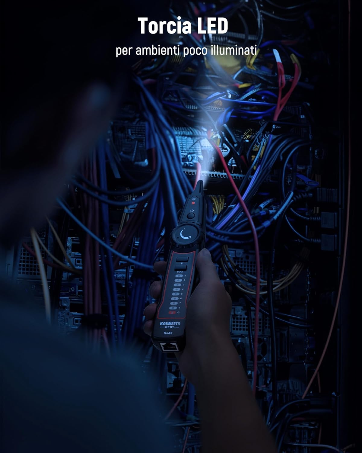 Kaiweets Tester RJ45 per Cavi LAN e Telefonici - immagine 6