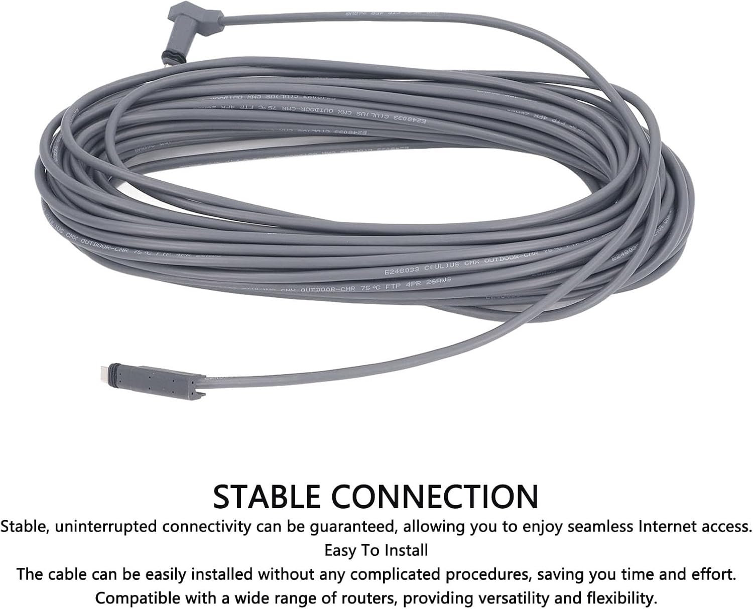 Bewinner Cavo Sostitutivo Starlink Internet Kit 30 Piedi - immagine 8