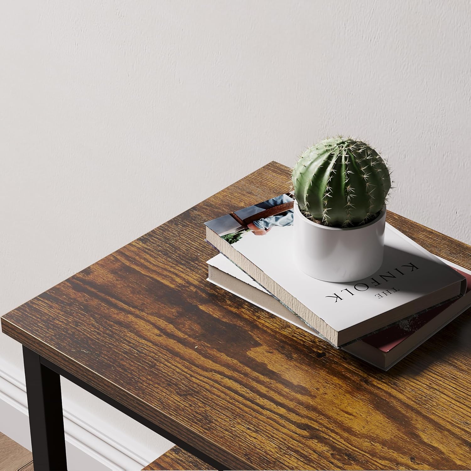 Mobile TV con 2 Scomparti Aperti e 3 Cassetti - immagine 5