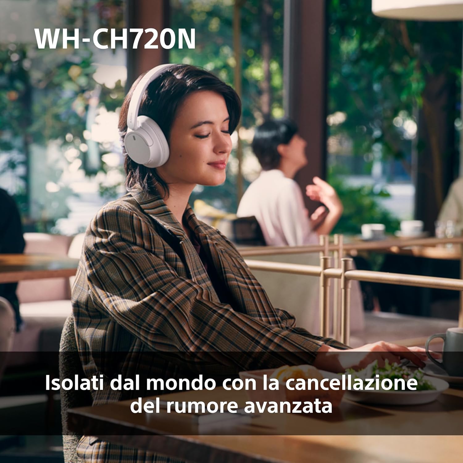 Sony WH-CH720N Cuffie Wireless ANC, Pink - immagine 3