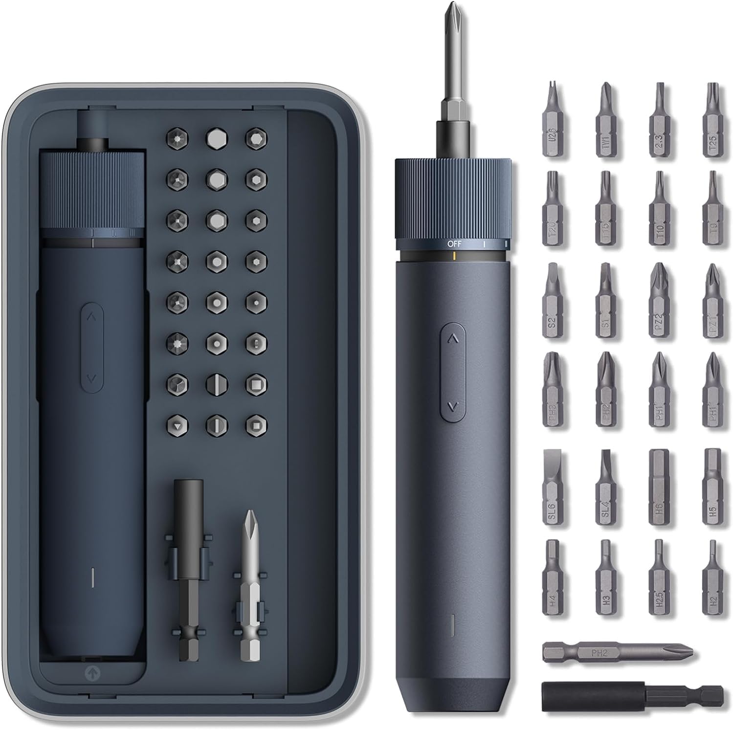 Hoto Kit Cacciavite Elettrico 3,6V con 25 Punte - immagine 1