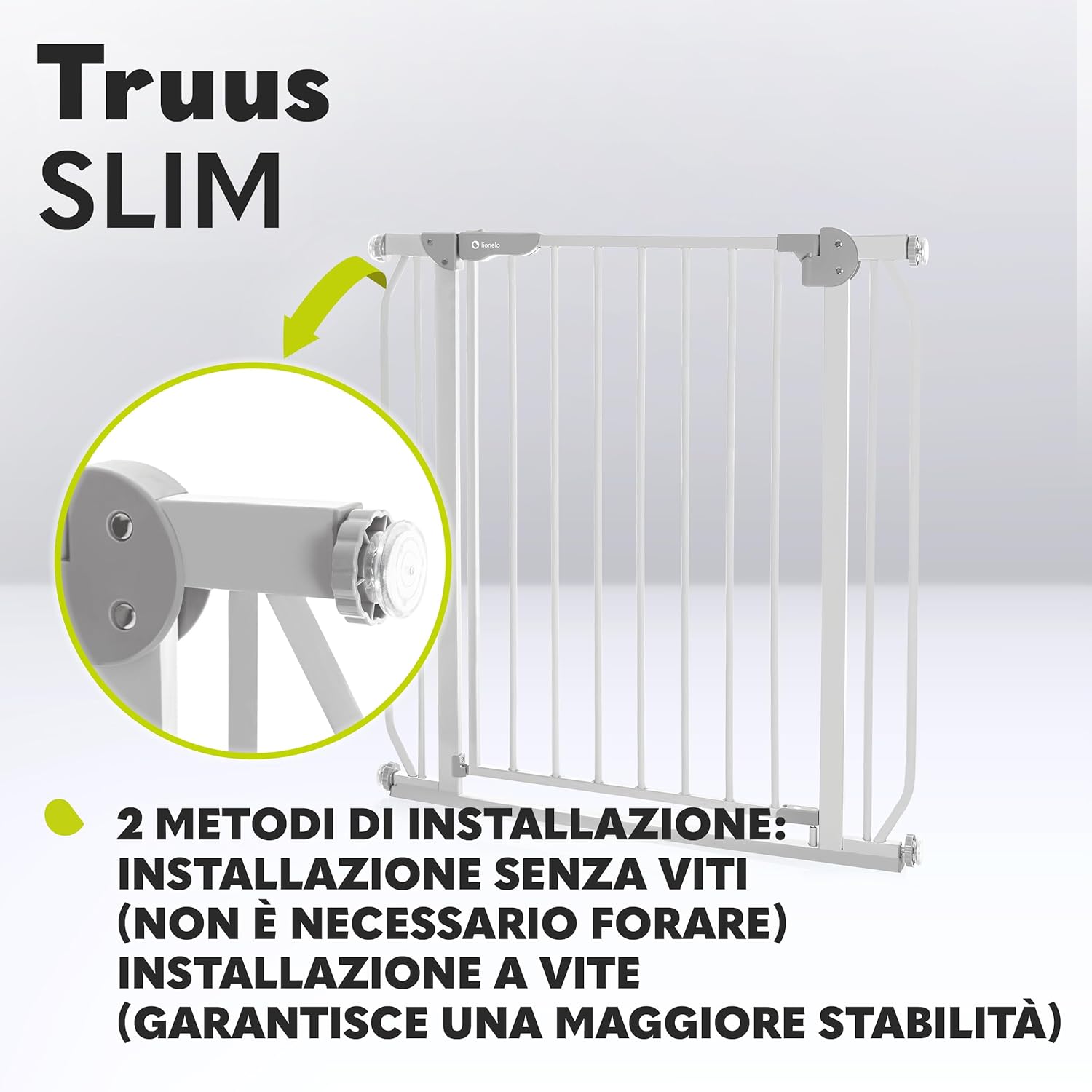 Lionelo Truus Slim - Cancelletto di Sicurezza 75-105cm - immagine 3