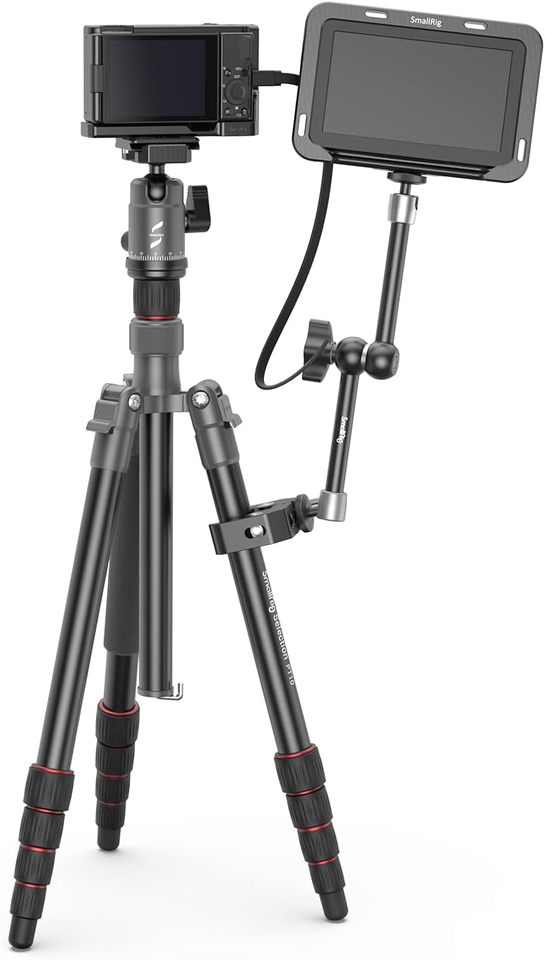 Smallrig Super Clamp e Magic Arm (11'') con Cold Shoe - immagine 8