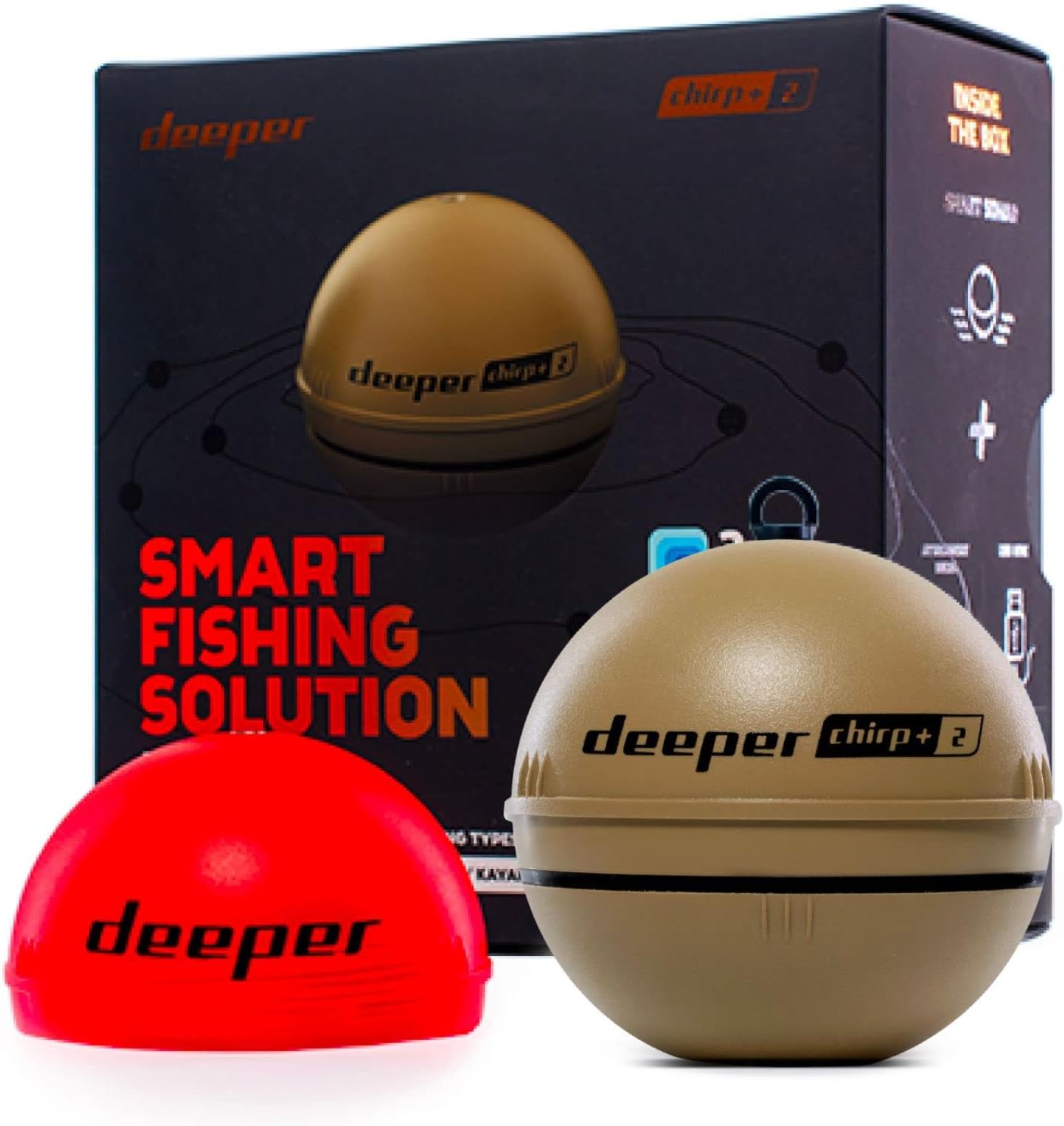 Deeper Chirp+ 2 - Ecoscandaglio da Pesca Portatile GPS - immagine 1