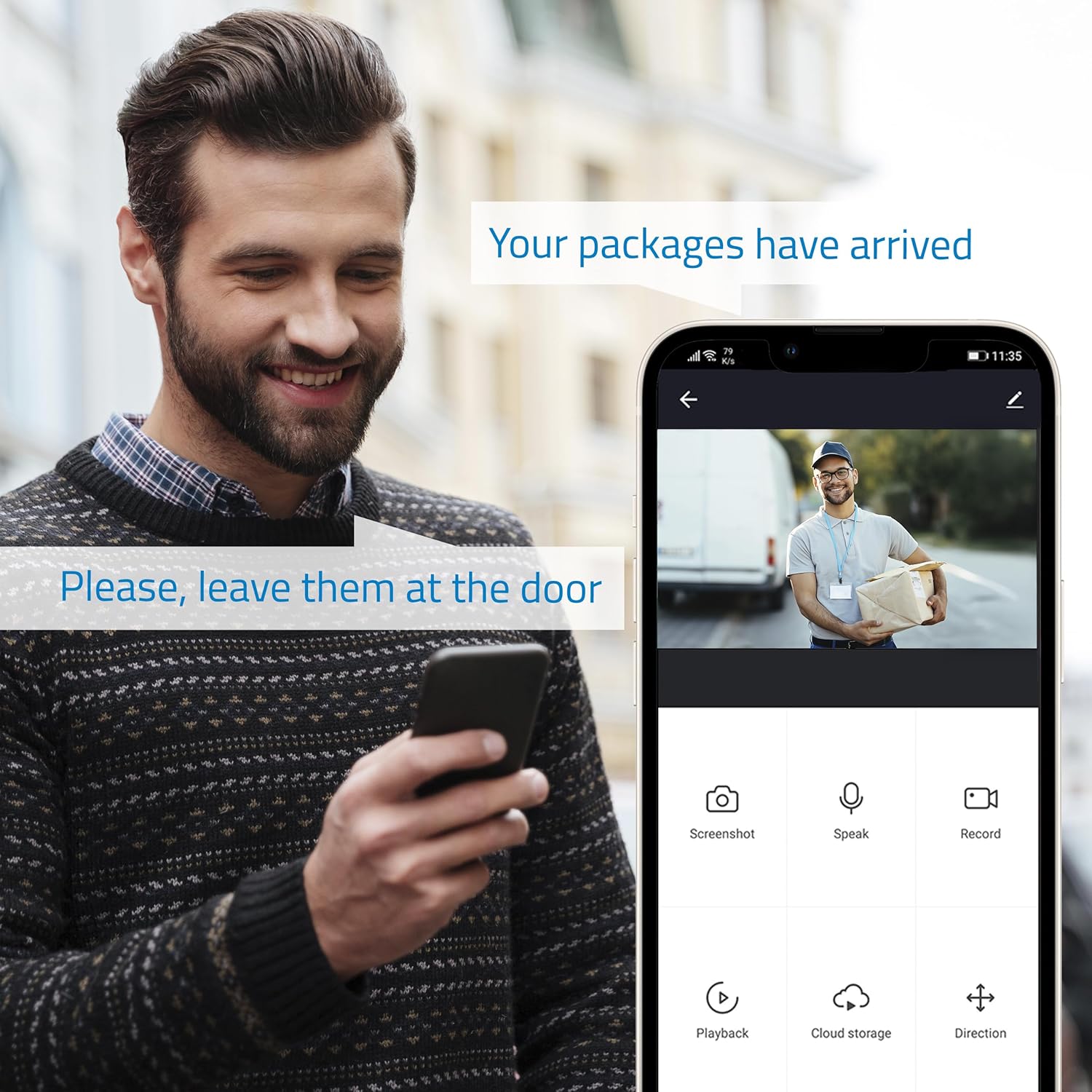 Nivian Telecamera di Sicurezza WiFi-6 2K per Esterni - immagine 4