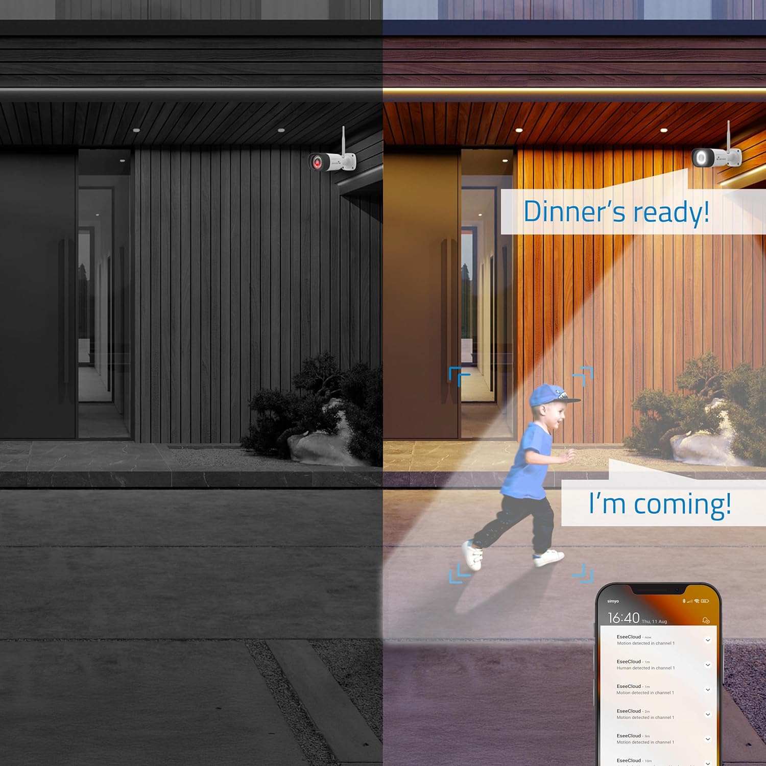 Nivian Telecamera di Sicurezza WiFi-6 2K per Esterni - immagine 6