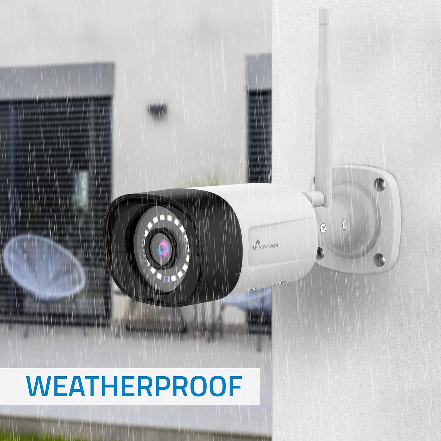 Nivian Telecamera di Sicurezza WiFi-6 2K per Esterni - immagine 8
