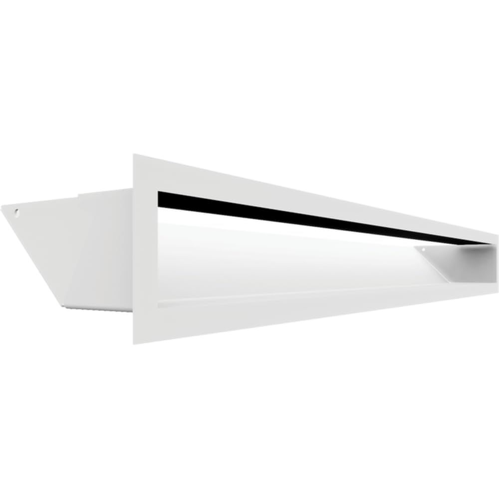 KRATKI Griglia di ventilazione LUFT 9x80 bianco Slim