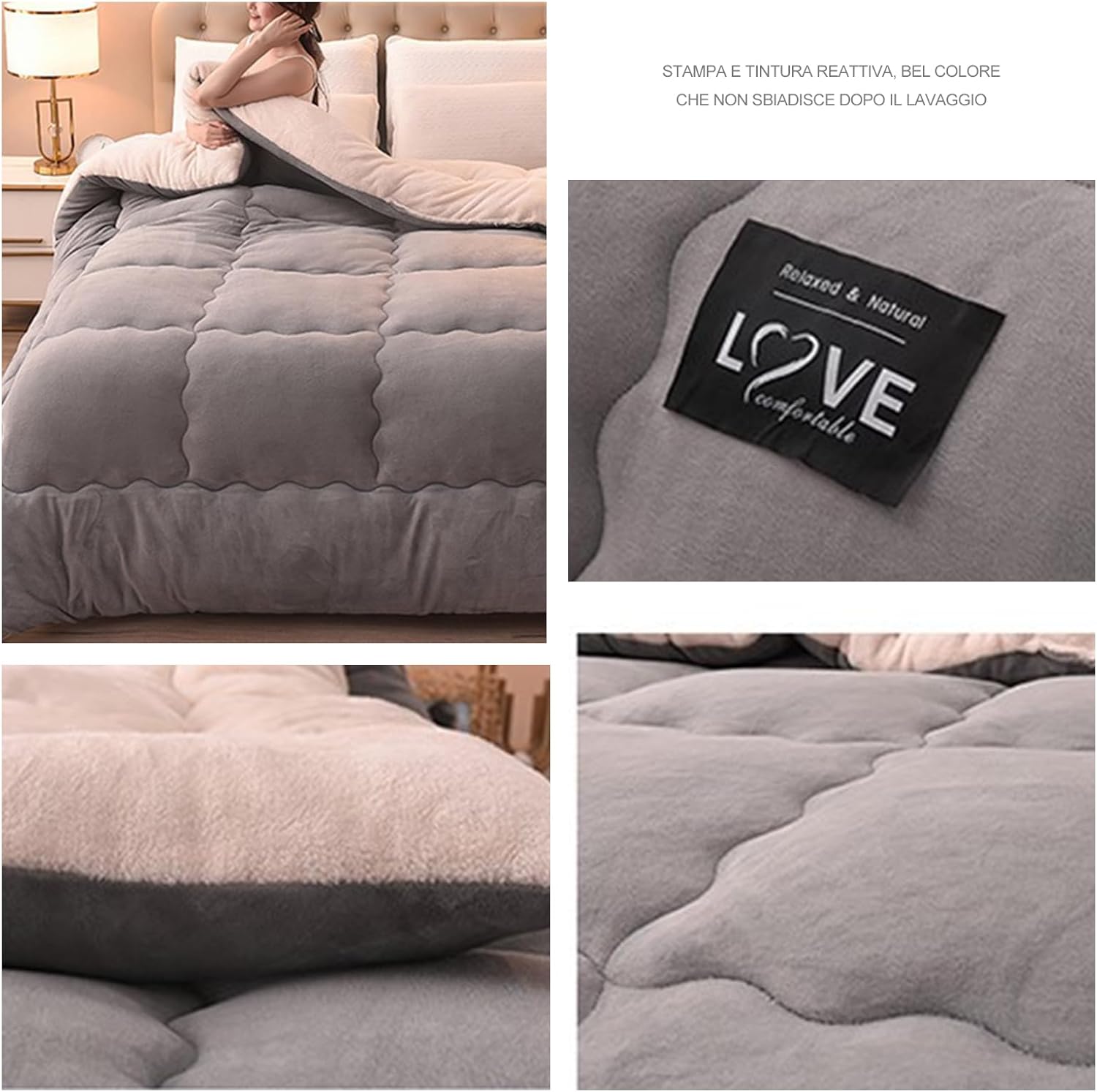 Ergocar Coperta in Flanella Doppia Strato - immagine 4