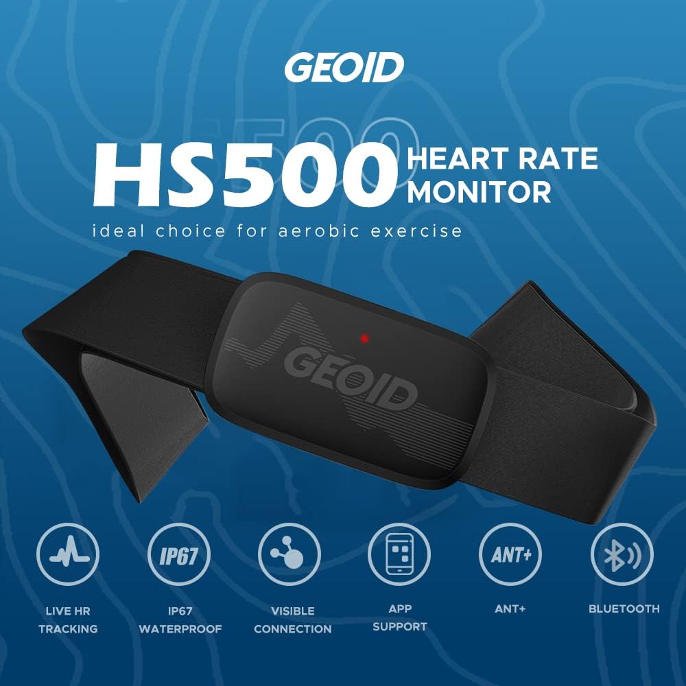 Geoid HS500 Cardiofrequenzimetro Fascia Toracica - immagine 2