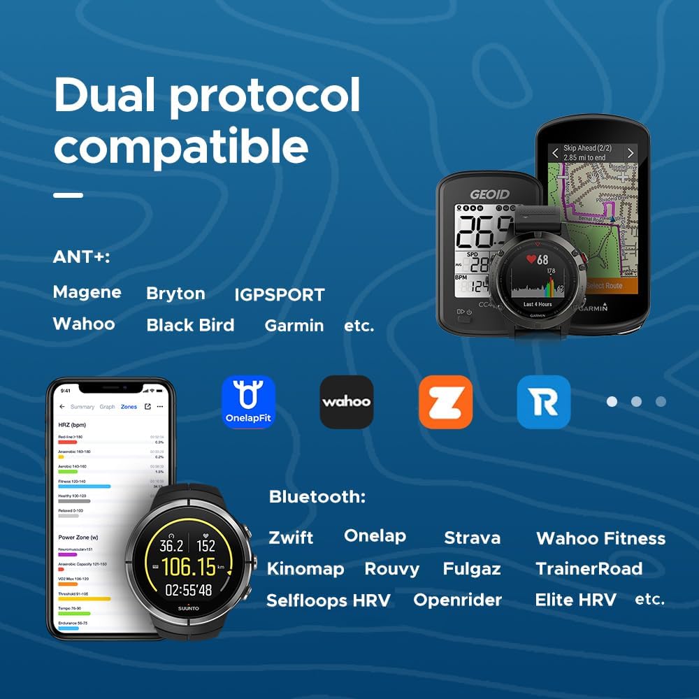 Geoid HS500 Cardiofrequenzimetro Fascia Toracica - immagine 4