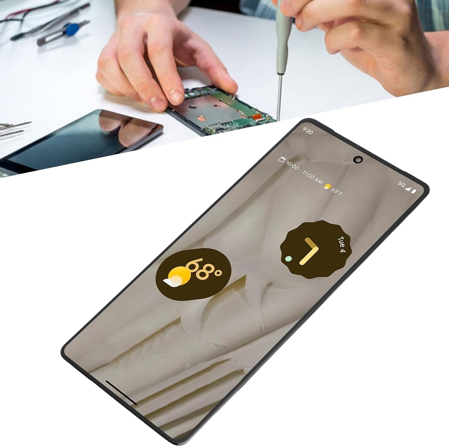 Gugxiom Sostituzione Schermo OLED per Pixel 7 5G 6.3" - immagine 5