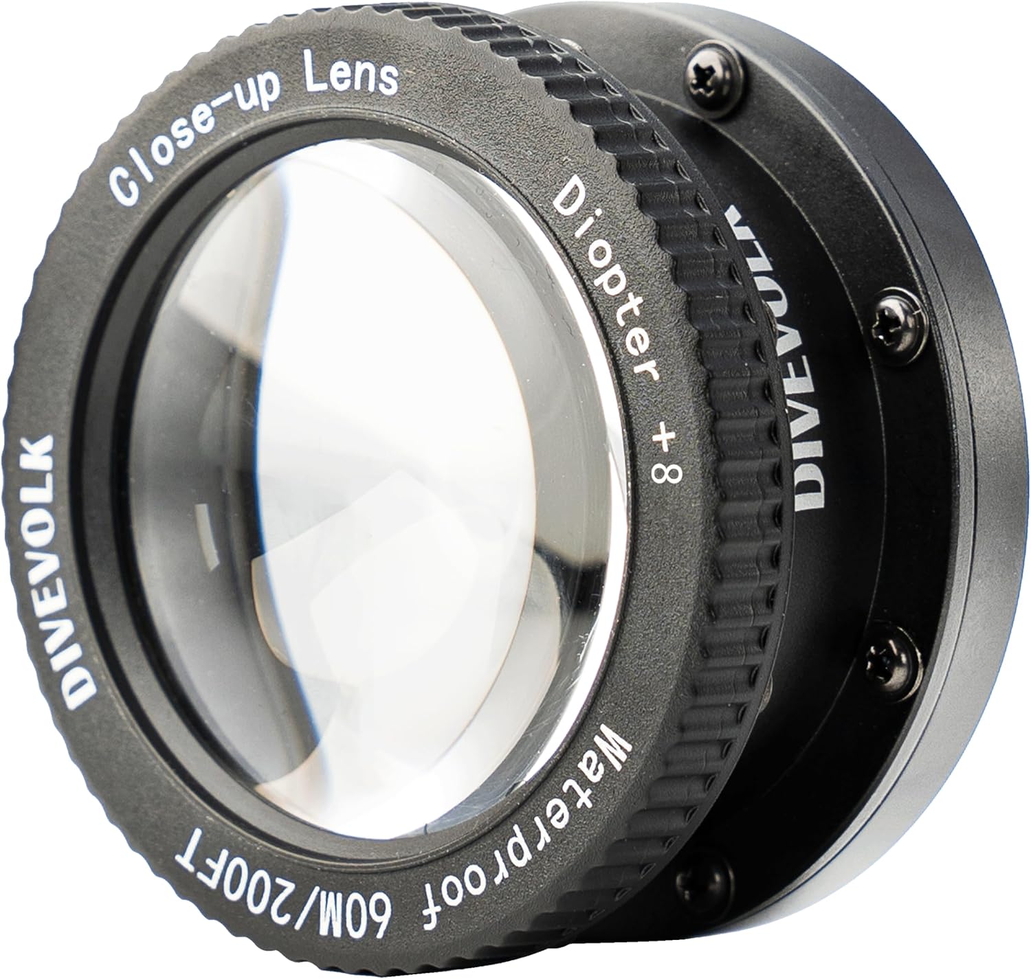 Divevolk Obiettivo Subacqueo +8 Close-Up - immagine 1