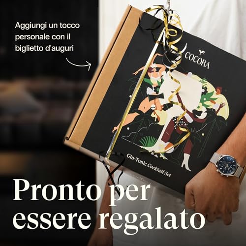 Cocora Kit Regalo Gin Tonic - Set Cocktail 11 Pezzi - immagine 5
