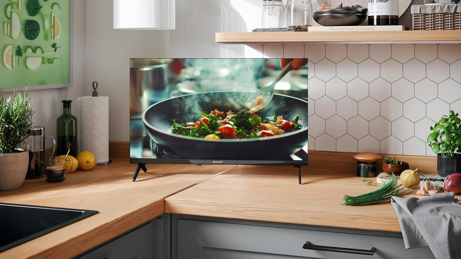 Sharp 40HA1305E - TV 40" FHD Frameless, Nero - immagine 9