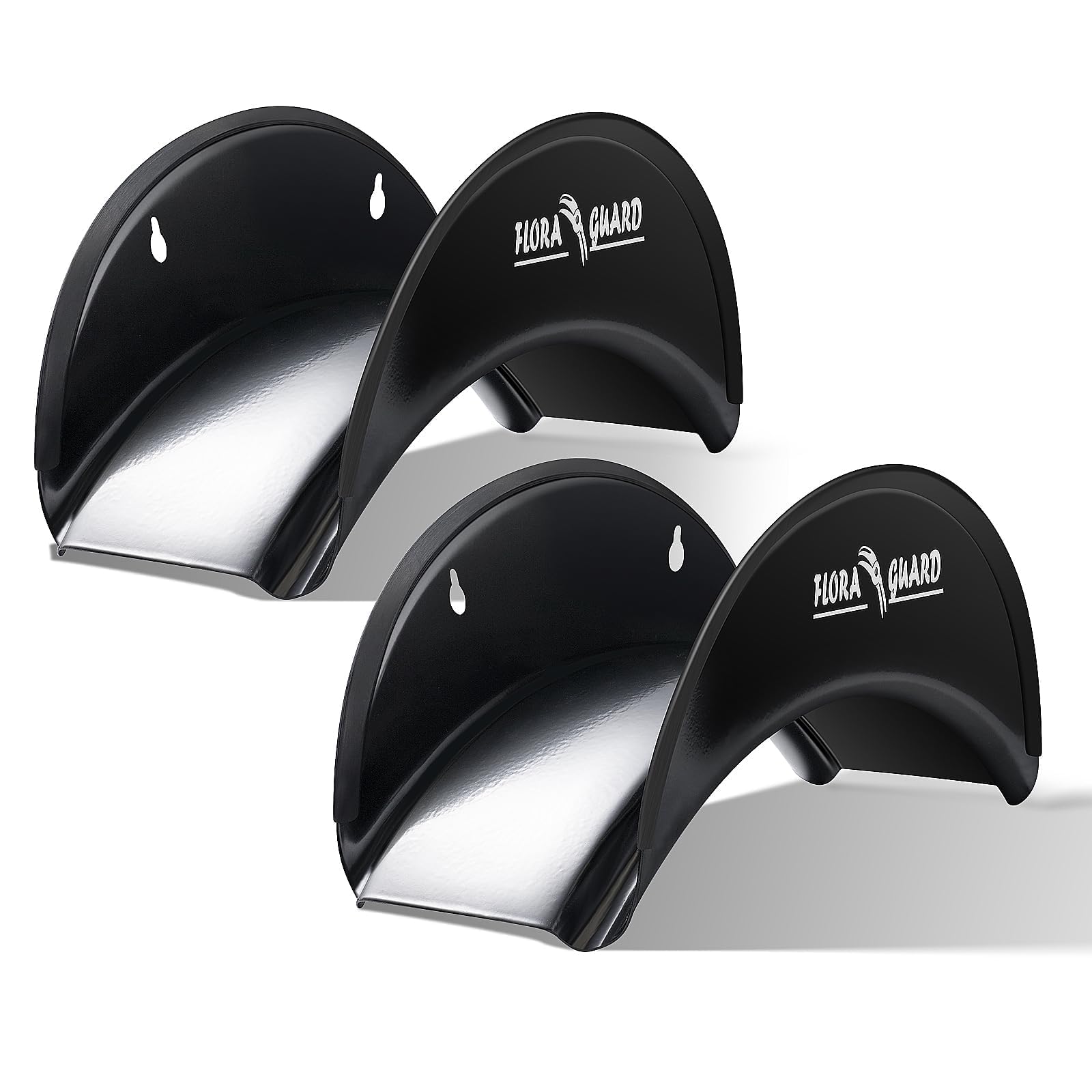 Flora Guard 2 Supporti per Tubo da Giardino in Metallo