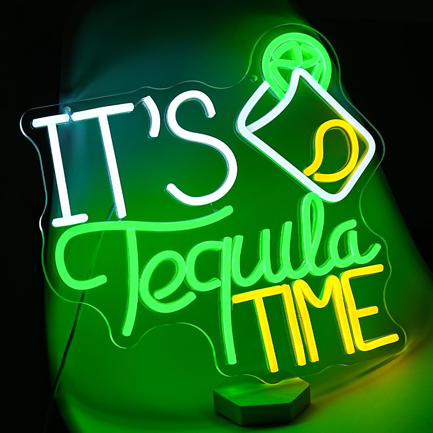 E 'Tequila Time Neon Sign Dimmable per Decorazione - immagine 2