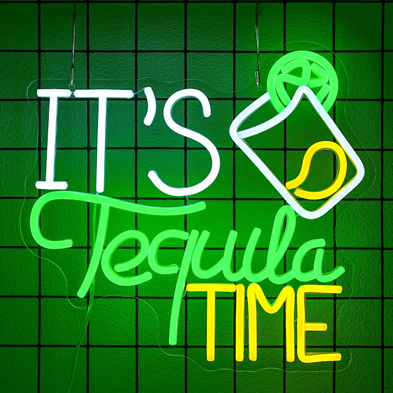 E 'Tequila Time Neon Sign Dimmable per Decorazione - immagine 5