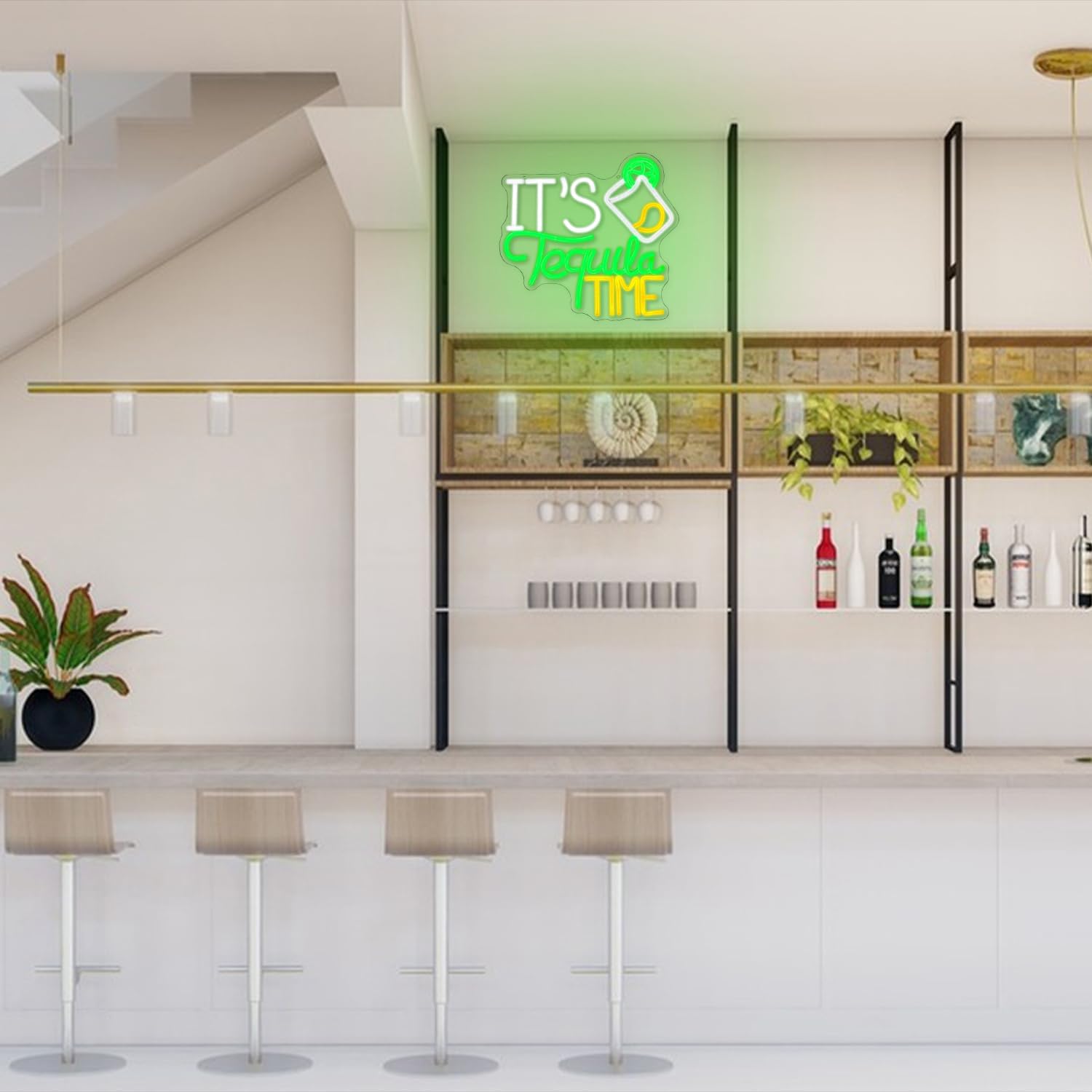 E 'Tequila Time Neon Sign Dimmable per Decorazione - immagine 6