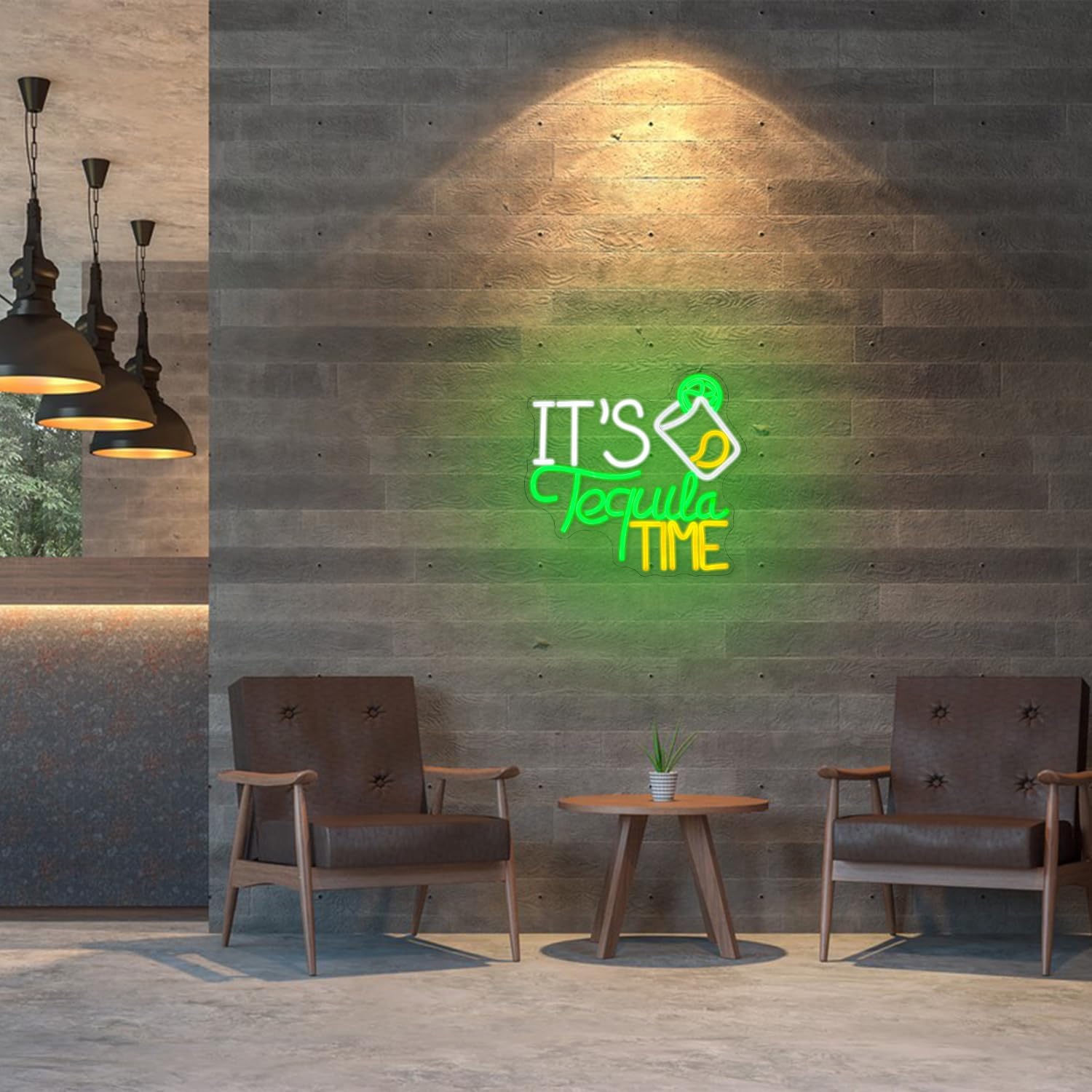 E 'Tequila Time Neon Sign Dimmable per Decorazione - immagine 7
